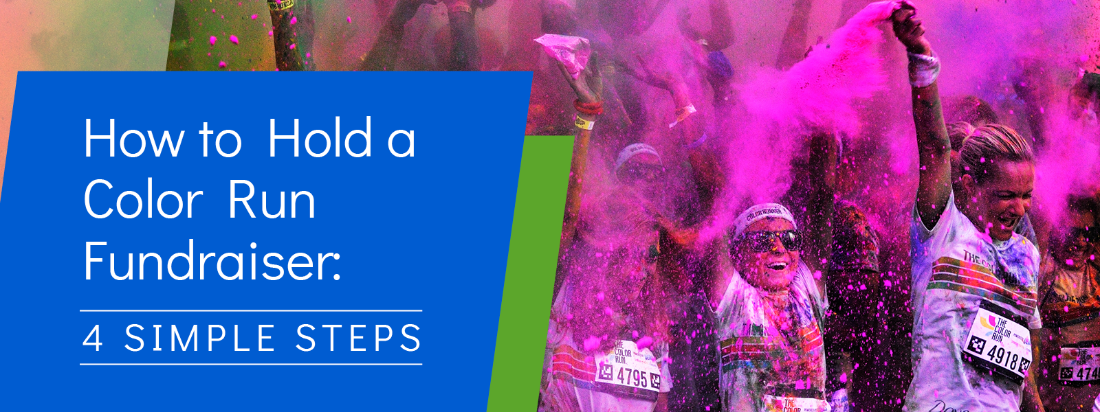 Learn how your PTA can hold a color run fundraiser.