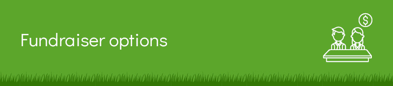 One downside of Boosterthon is the lack of fundraiser options.
