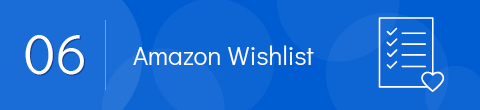 An Amazon wishlist is a convenient online school fundraiser.