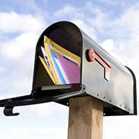Create a direct mail campaign as a social distancing fundraiser for schools.