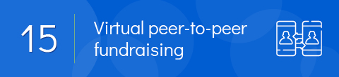 A peer-to-peer event is an excellent social distancing fundraiser for schools.