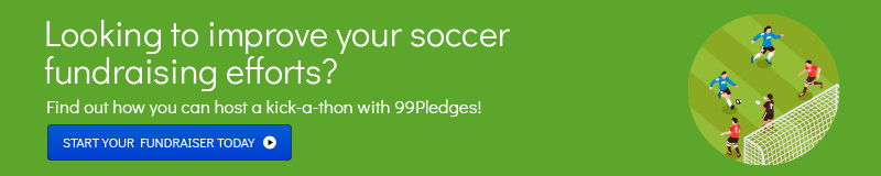 Improve your soccer fundraising efforts with 99Pledges.